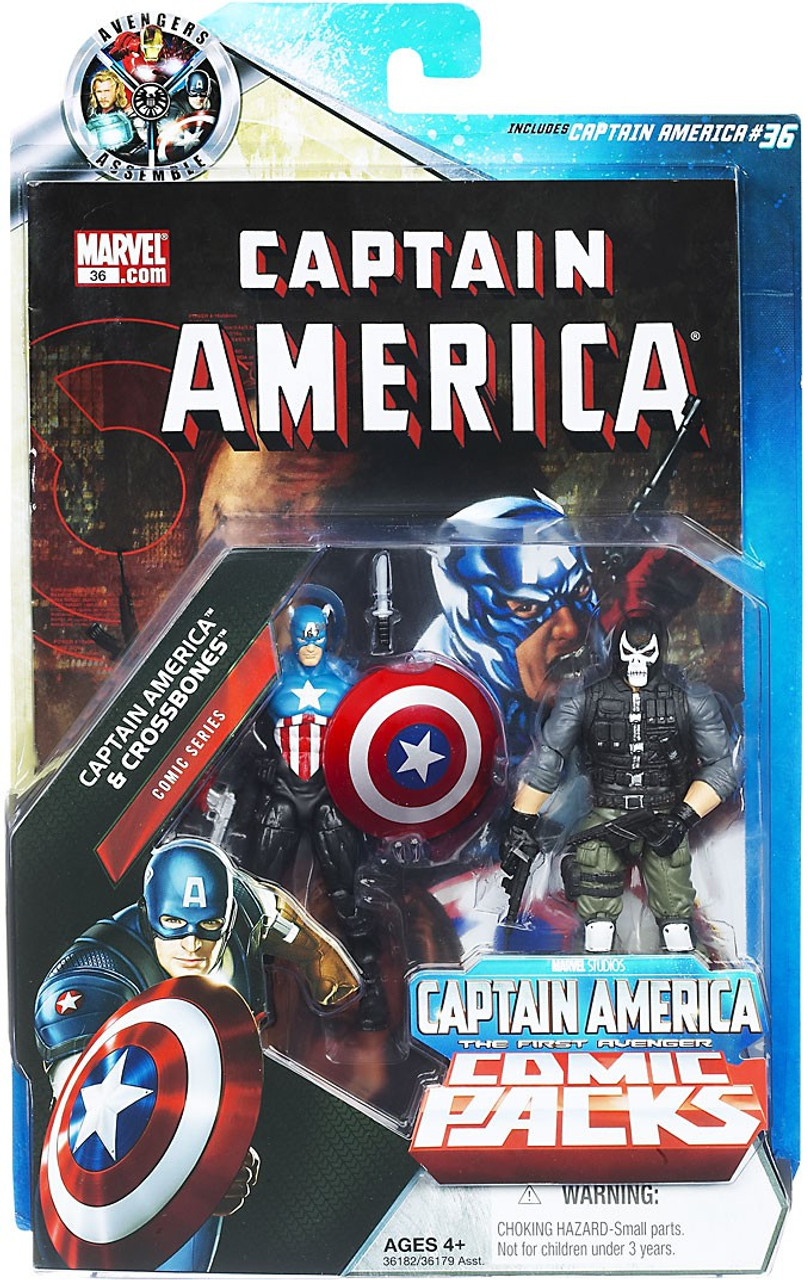 Marvel Universe Captain America & Crossbones Exclusive Action Figure 2-Pack