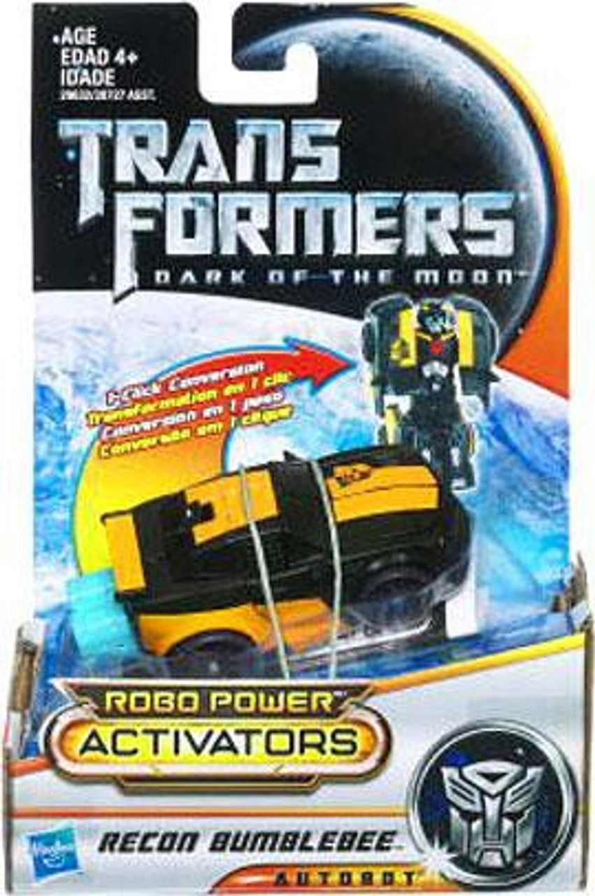 Transformers Dark of the Moon Robo Power Activators Recon Bumblebee Action Figure