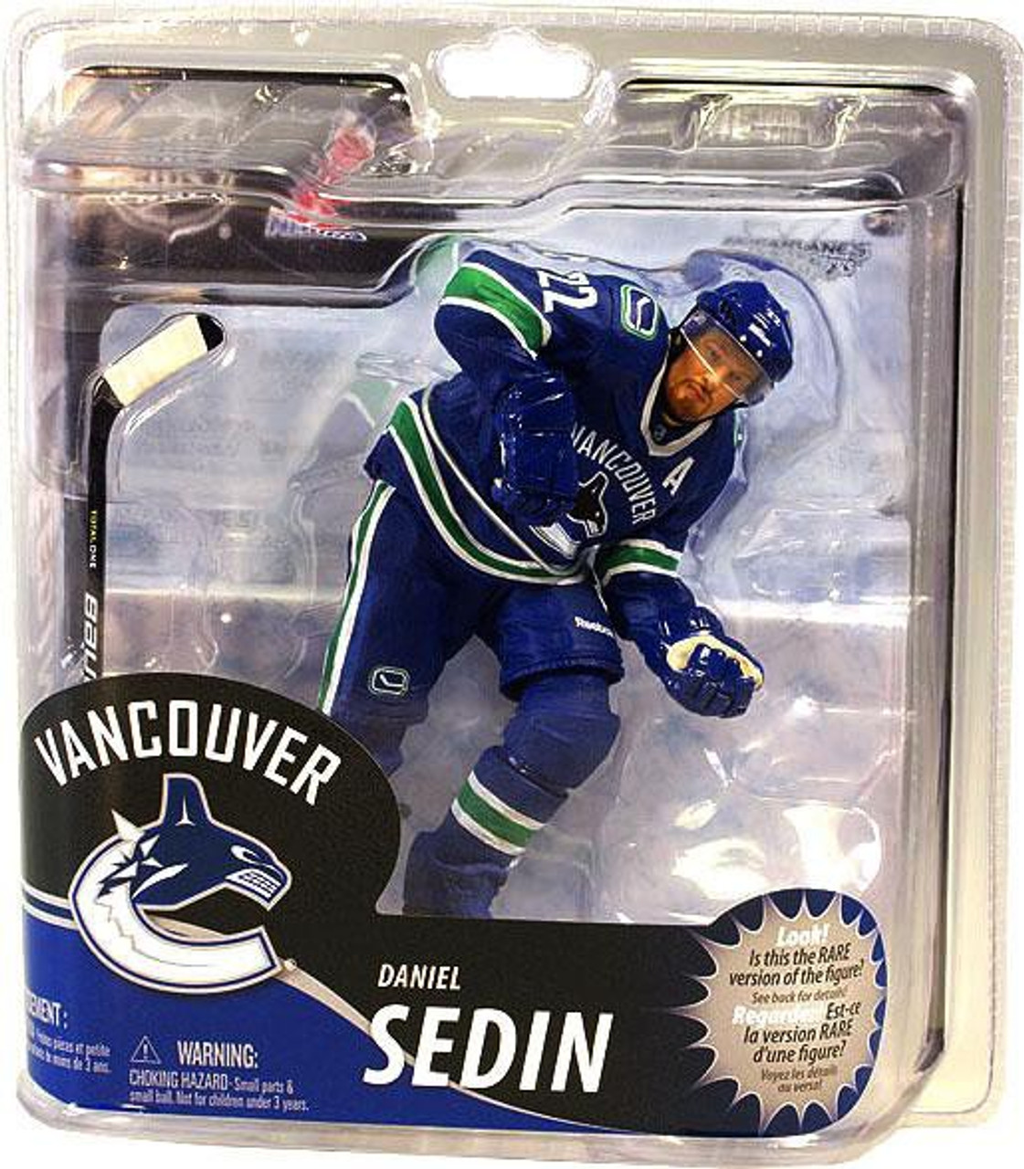 McFarlane Toys NHL Vancouver Canucks Sports Picks Series 30 Daniel Sedin Action Figure