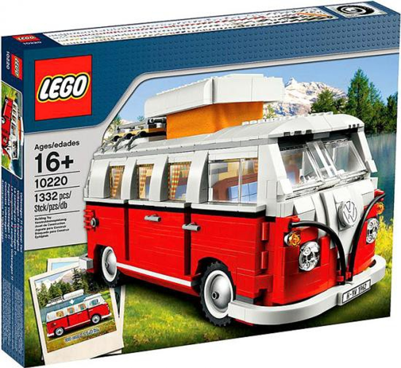 LEGO Exclusives Volkswagen T1 Camper Van Exclusive Set #10220