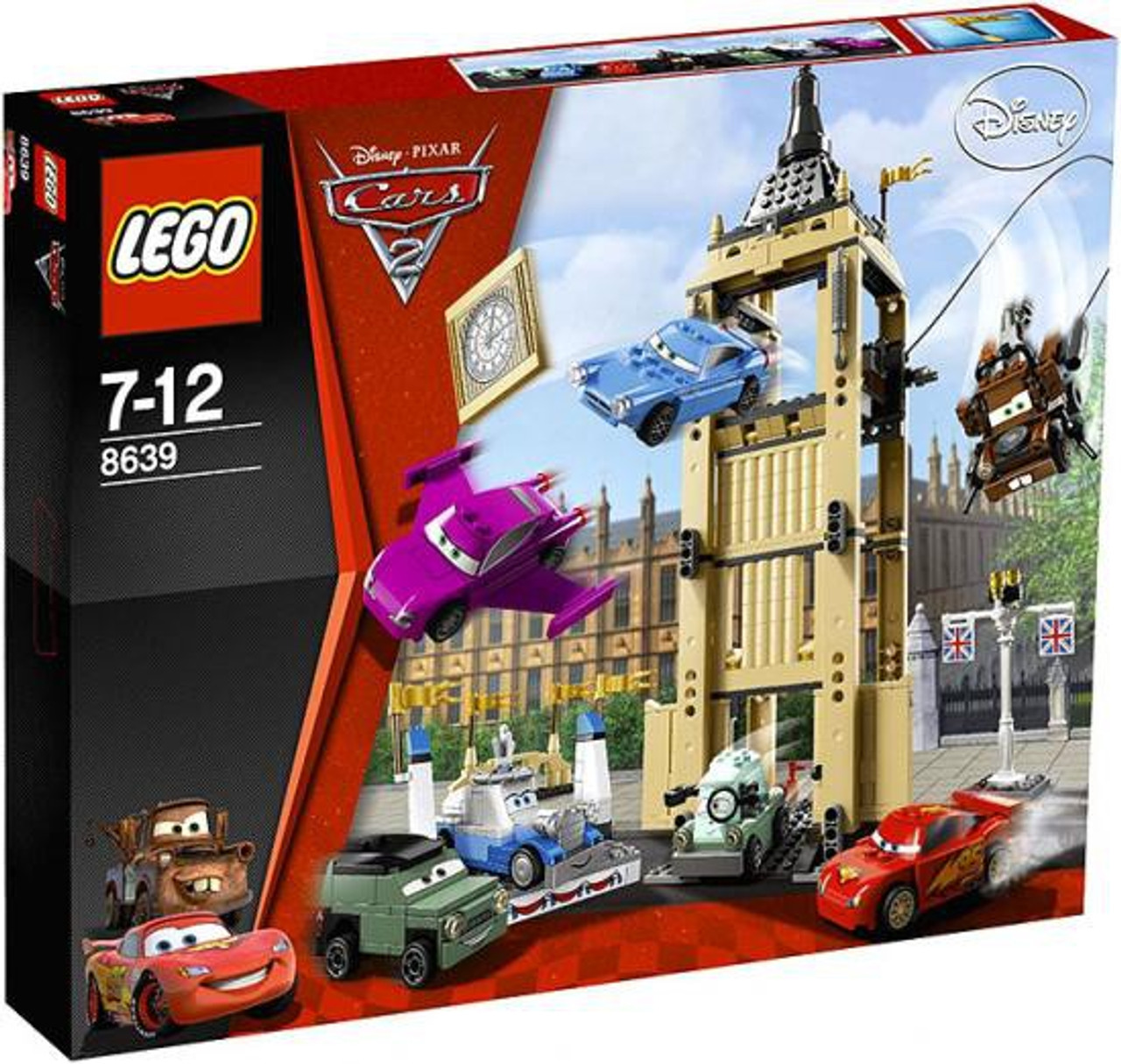 LEGO Disney Cars Cars 2 Big Bentley Bust Out Set #8639