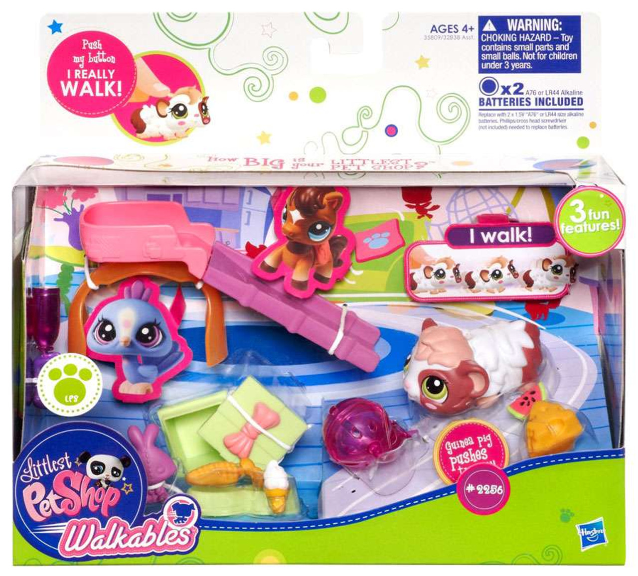 Littlest Pet Shop Walkables Guinea Pig & Ball Playset #2256