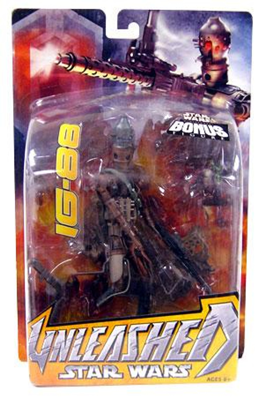 Star Wars Empire Strikes Back Unleashed Series 12 IG-88 Action Figure