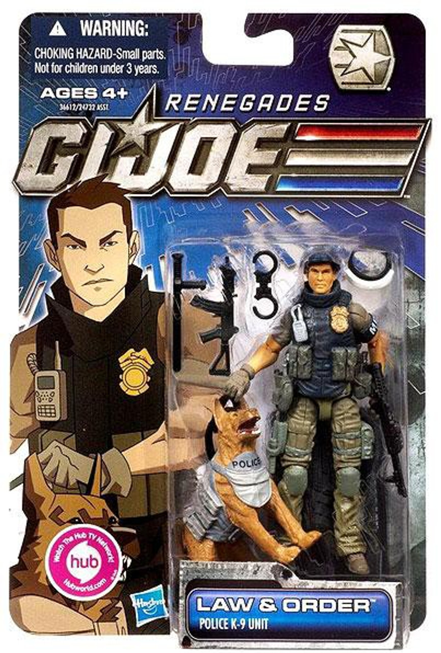 GI Joe 30th Anniversary Renegades Law & Order Action Figure