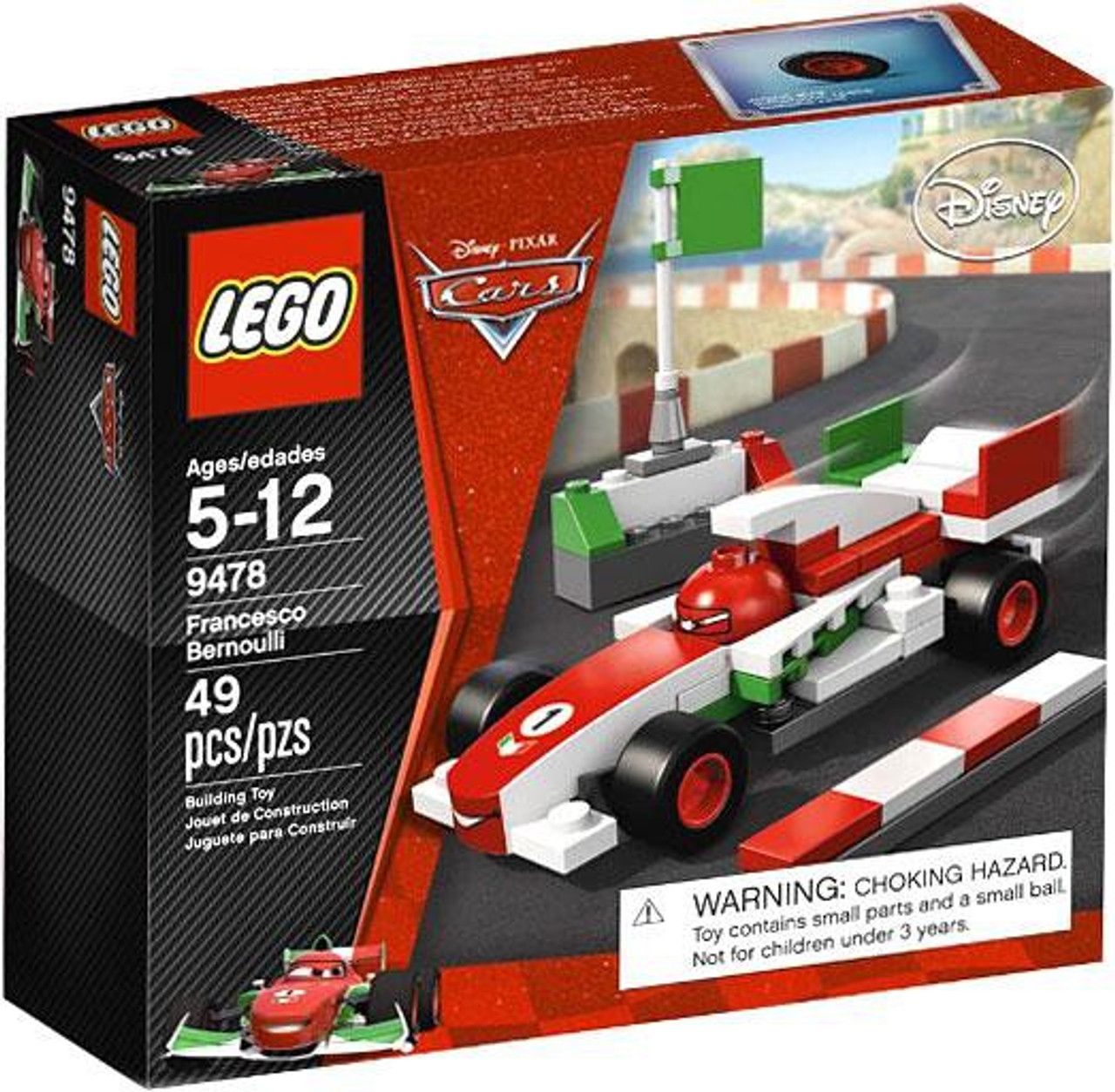 LEGO Disney Cars Francesco Bernoulli Set #9478