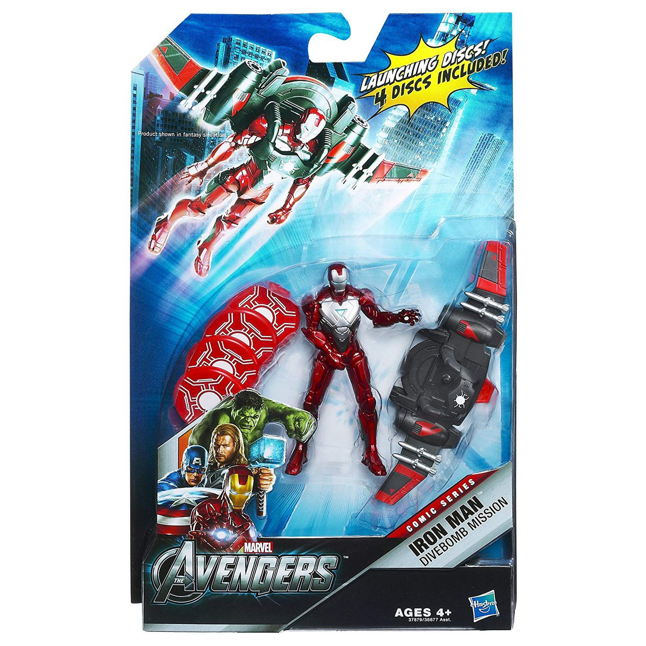 Marvel Avengers Comic Series Divebomb Mission Iron Man Action Figure