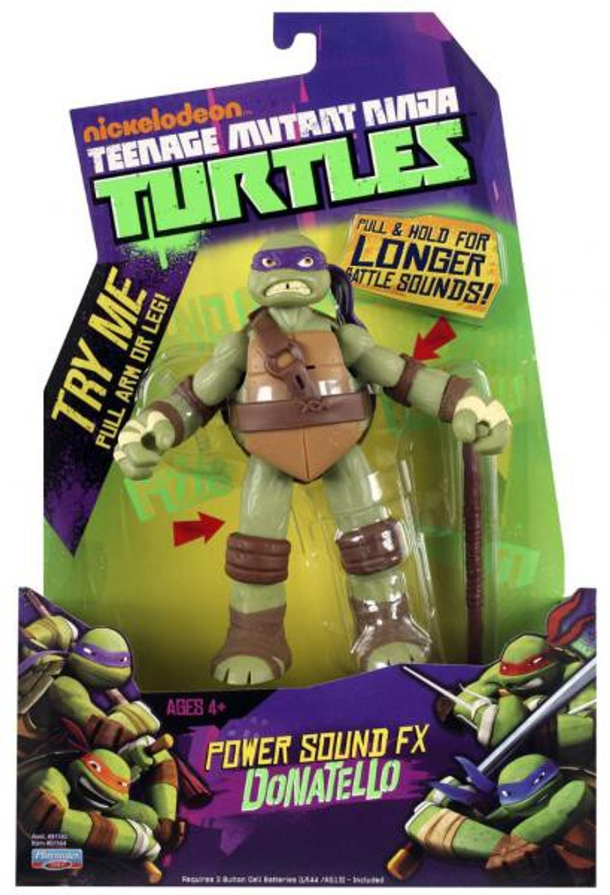 Teenage Mutant Ninja Turtles Nickelodeon Power Sound FX Donatello Action Figure