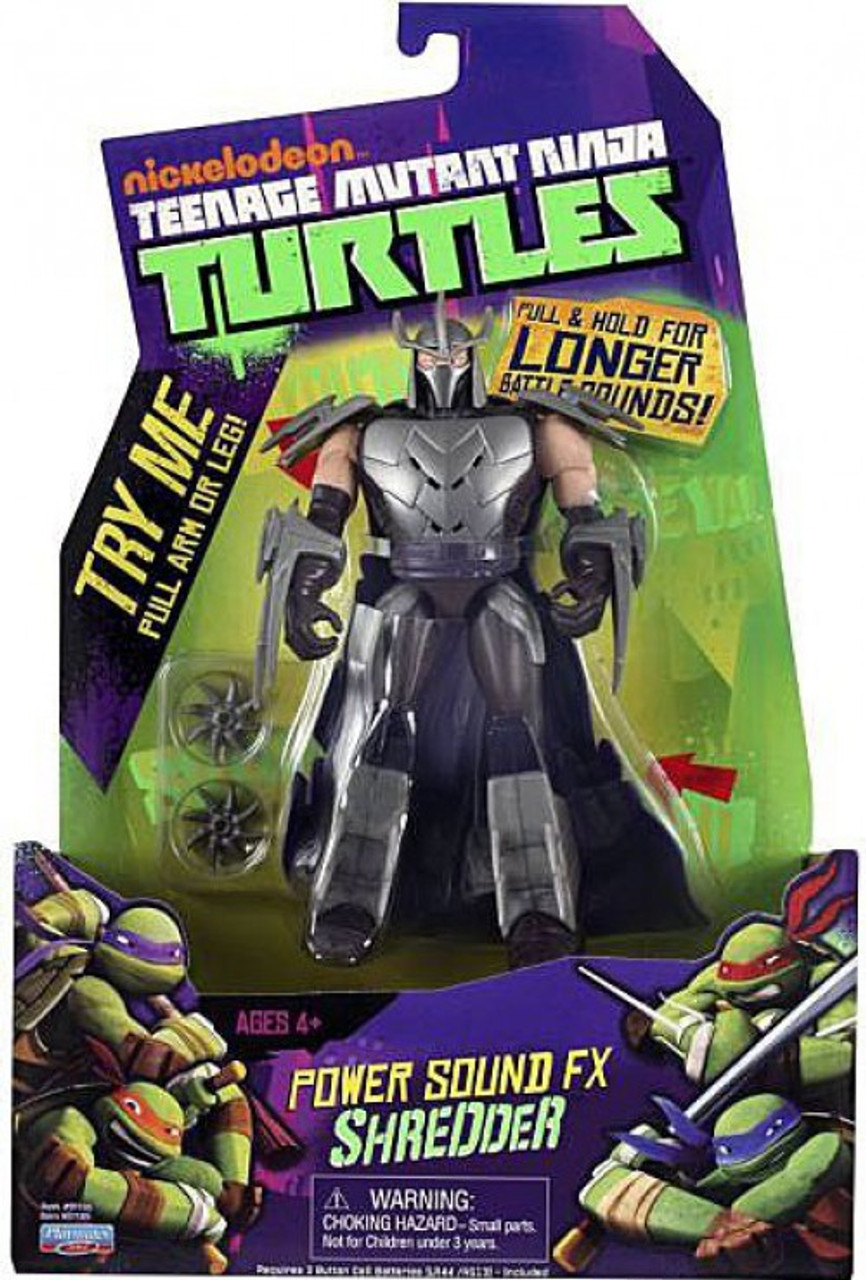 Teenage Mutant Ninja Turtles Nickelodeon Power Sound FX Shredder Action Figure