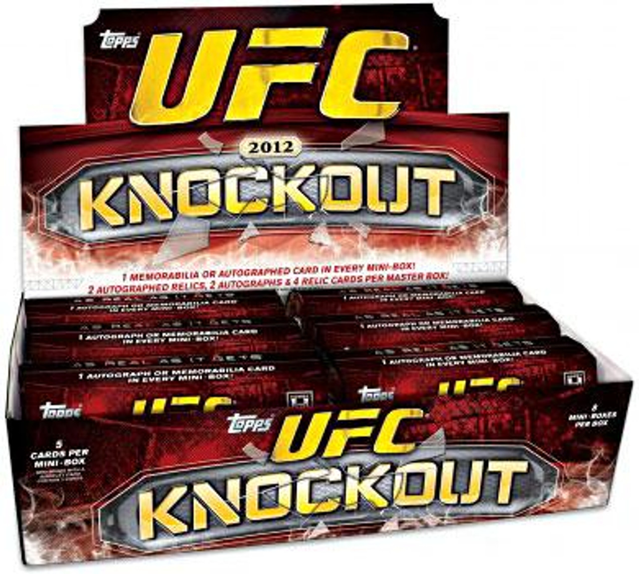 UFC 2012 Knockout Trading Card Box