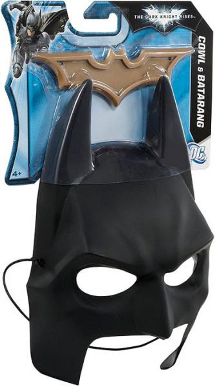 Batman The Dark Knight Rises Cowl & Batarang Roleplay Toy