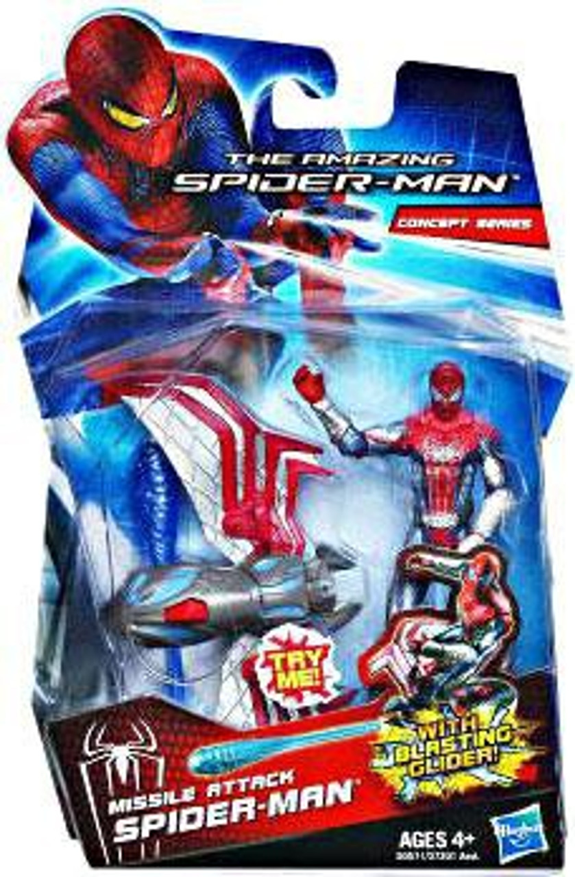 The Amazing Spider-Man Concept Series Missile Attack Spider-Man Action Figure