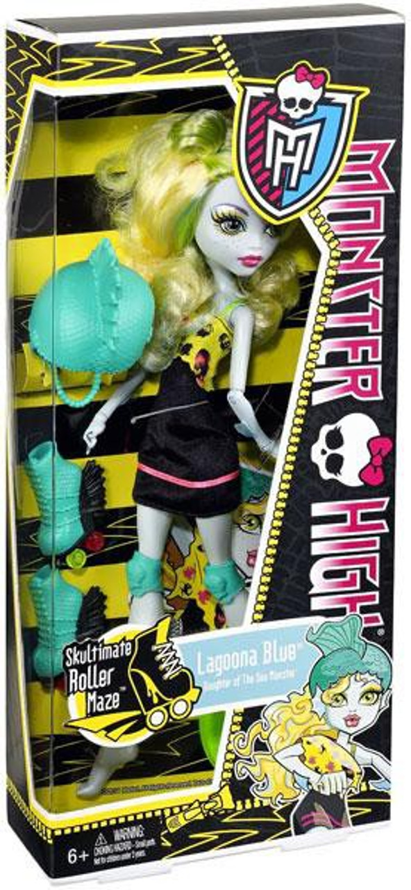 Monster High Skultimate Roller Maze Lagoona Blue 10.5-Inch Doll