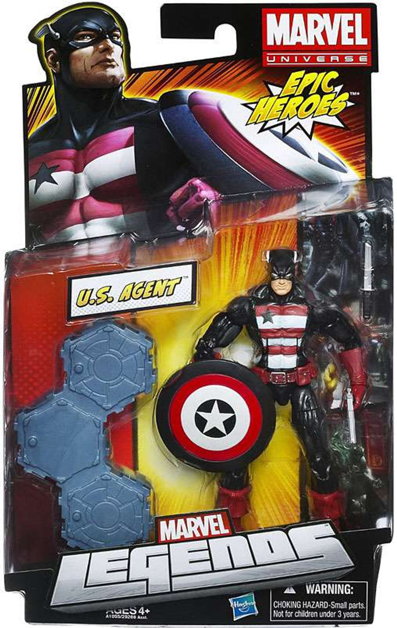 Marvel Legends 2012 Series 3 Epic Heroes U.S. Agent Action Figure