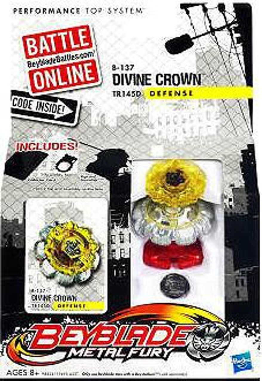 Beyblade Metal Fury Divine Crown Single Pack B-137