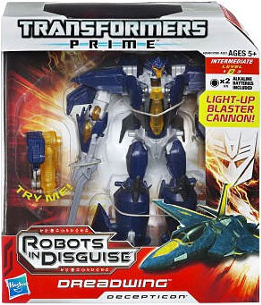 Transformers Prime Robots in Disguise Dreadwing Voyager Action Figure