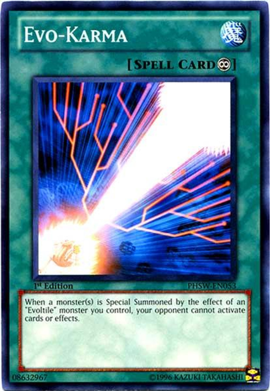 YuGiOh Zexal Photon Shockwave Common Evo-Karma PHSW-EN053