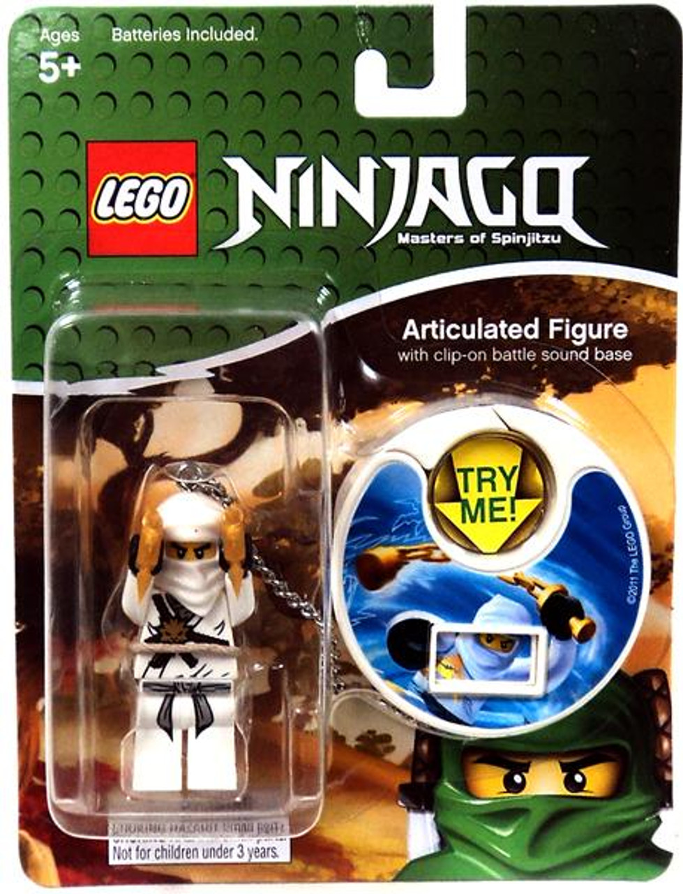 LEGO Ninjago Zane Clip On Minifigure #1749