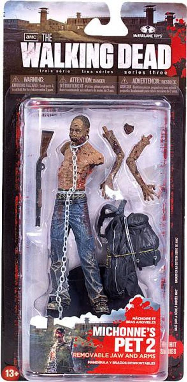 McFarlane Toys Walking Dead AMC TV Series 3 Michonne's Pet Zombie 2 Action Figure