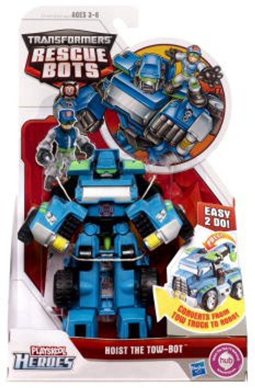 Transformers Rescue Bots Playskool Heroes Hoist The Tow-Bot Action Figure