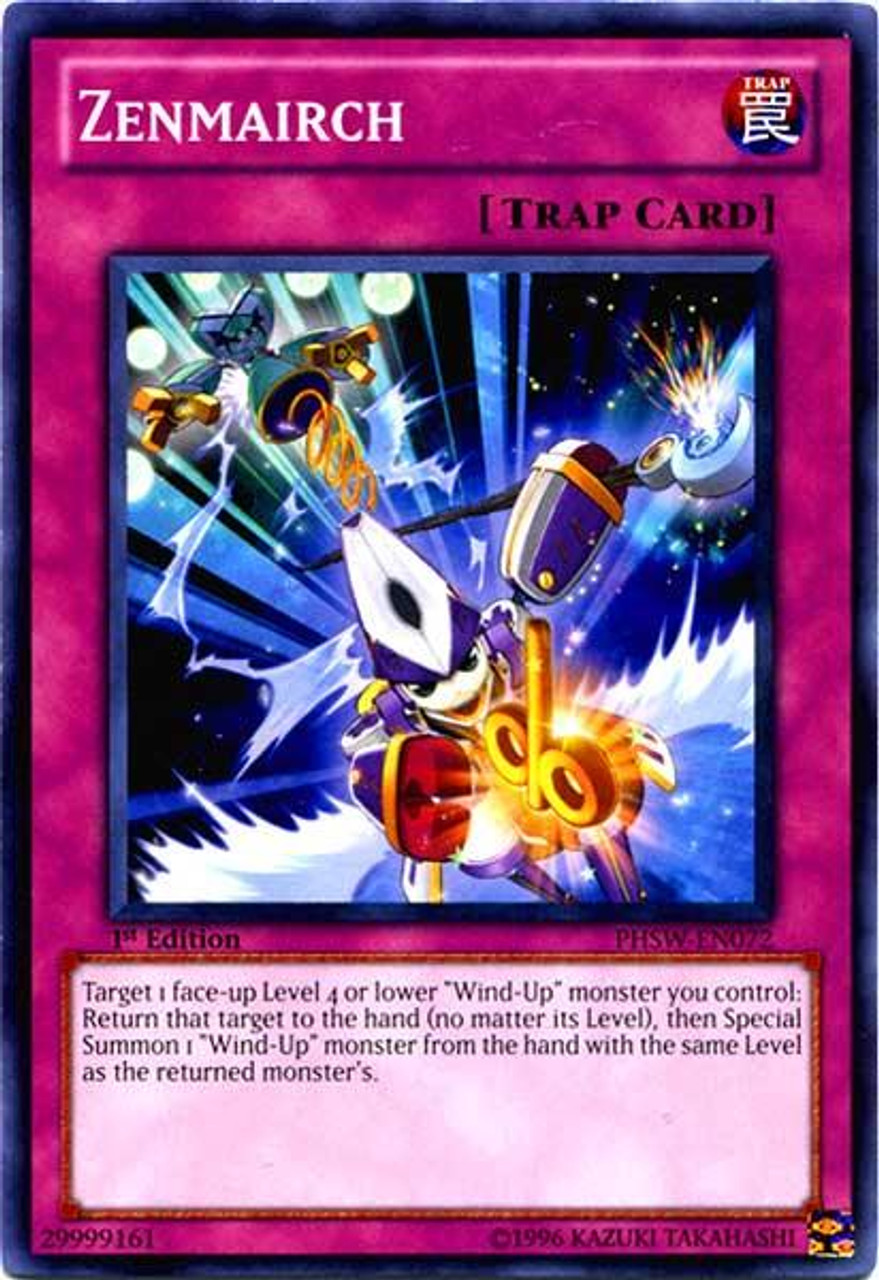 YuGiOh Zexal Photon Shockwave Common Zenmairch PHSW-EN072