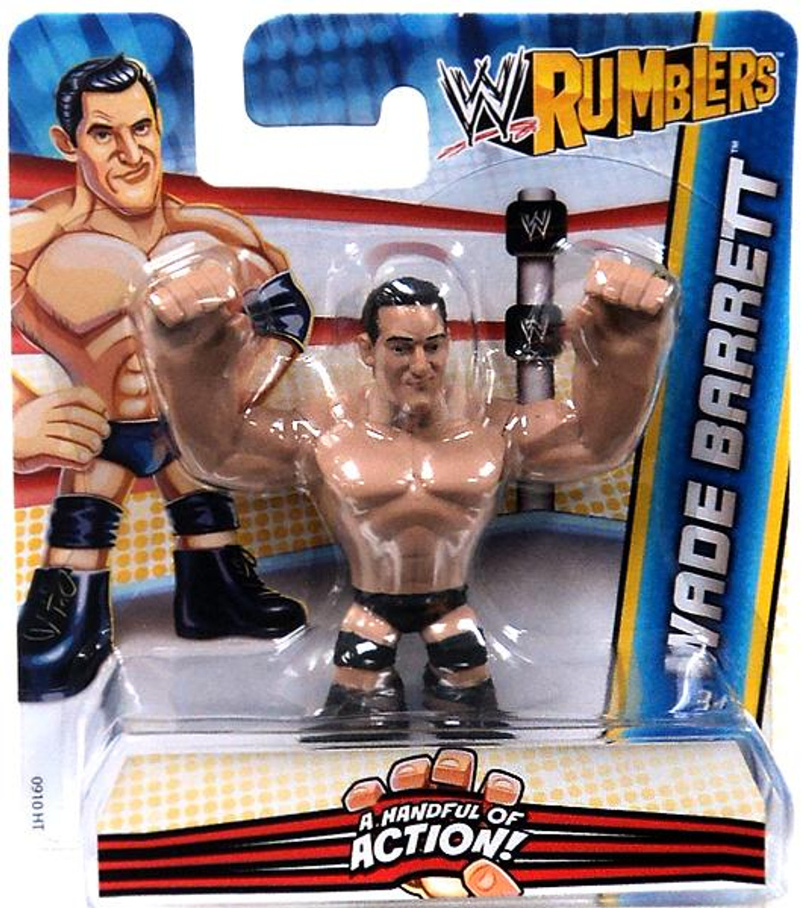 WWE Wrestling Rumblers Series 2 Wade Barrett Mini Figure