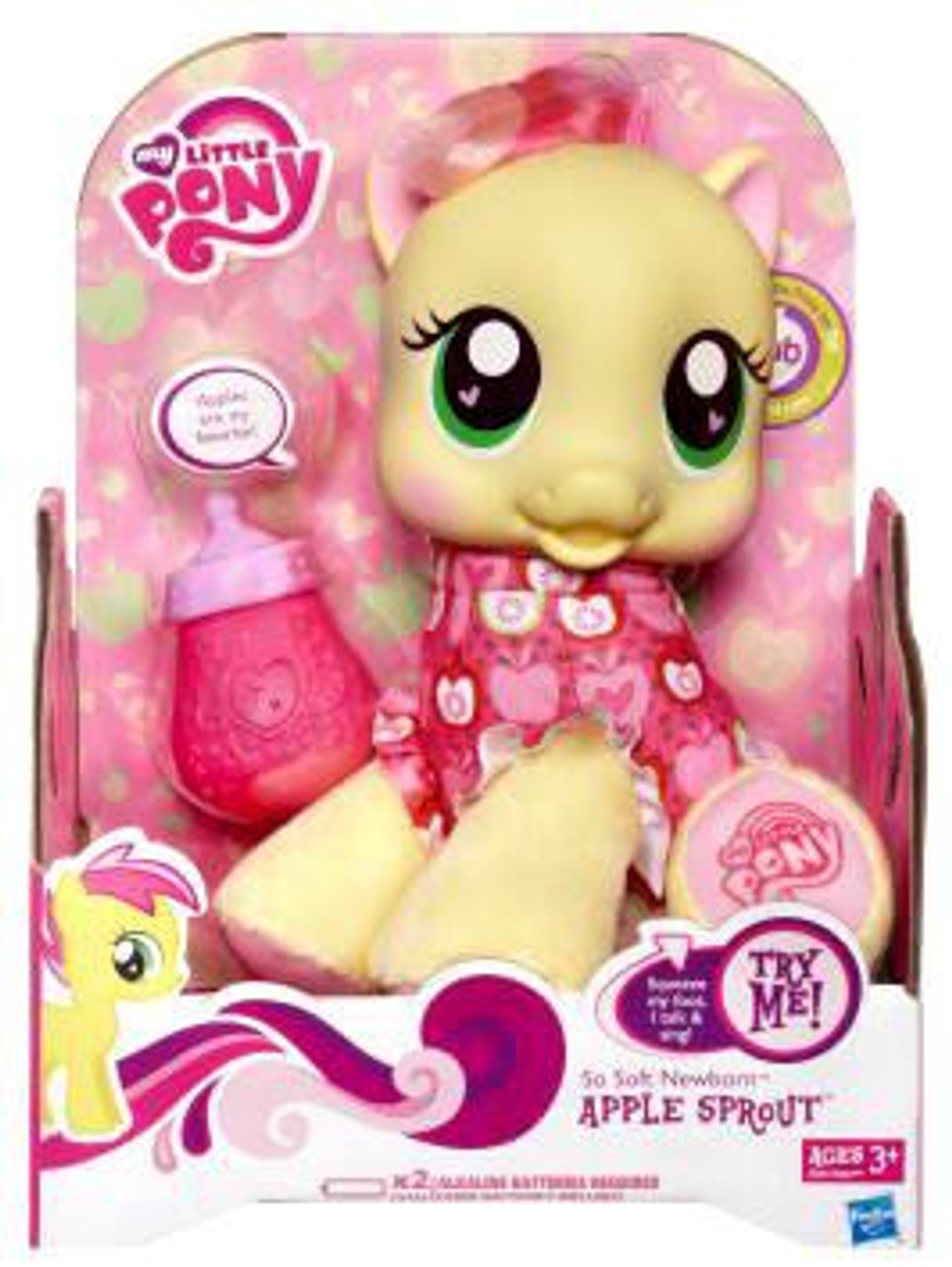 My Little Pony So Soft Sweetie So Soft Newborn Apple Sprout Doll