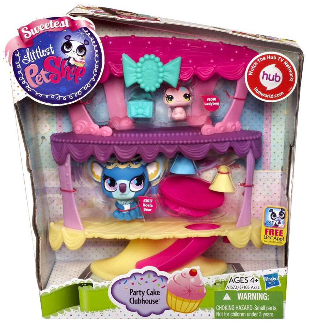 Littlest Pet Shop Party Cake Clubhouse Playset