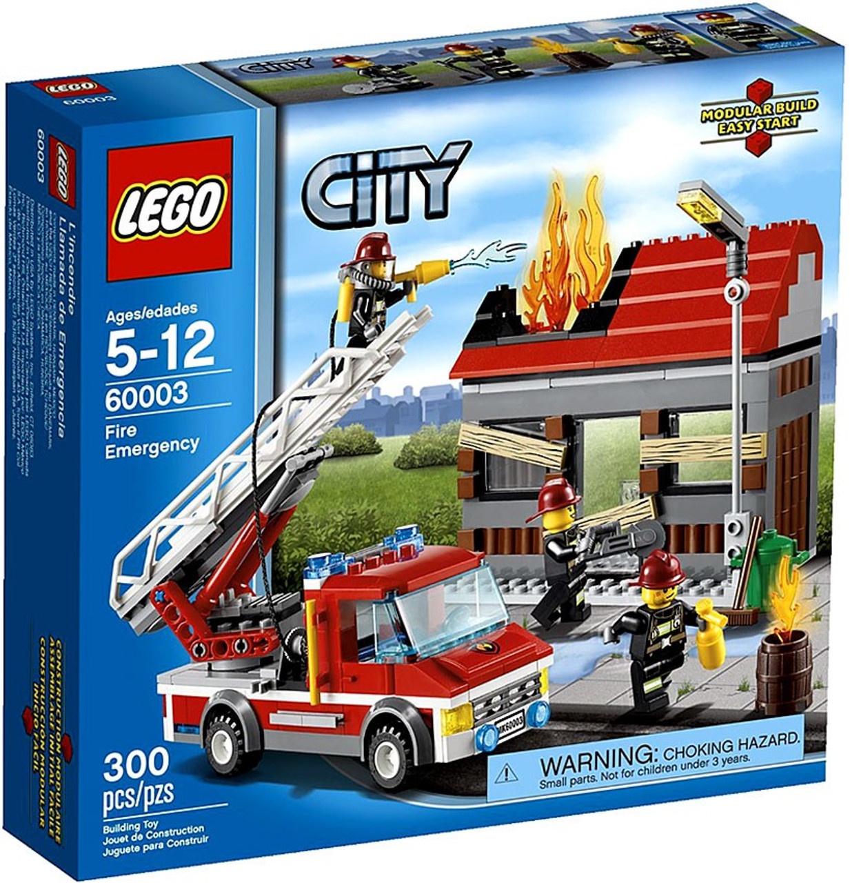 LEGO City Fire Emergency Set #60003