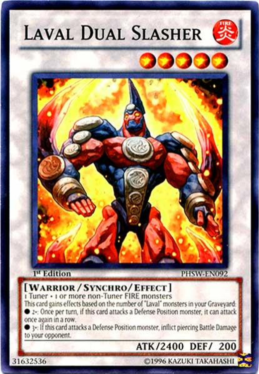 YuGiOh Zexal Photon Shockwave Common Laval Dual Slasher PHSW-EN092