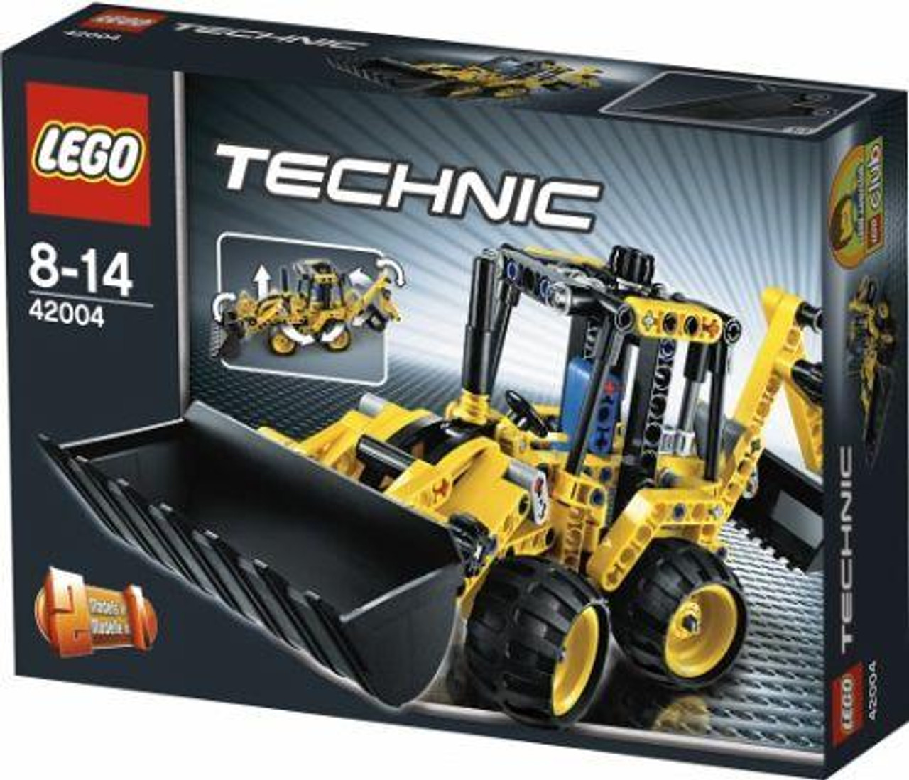 LEGO Technic Mini Backhoe Loader Set #42004