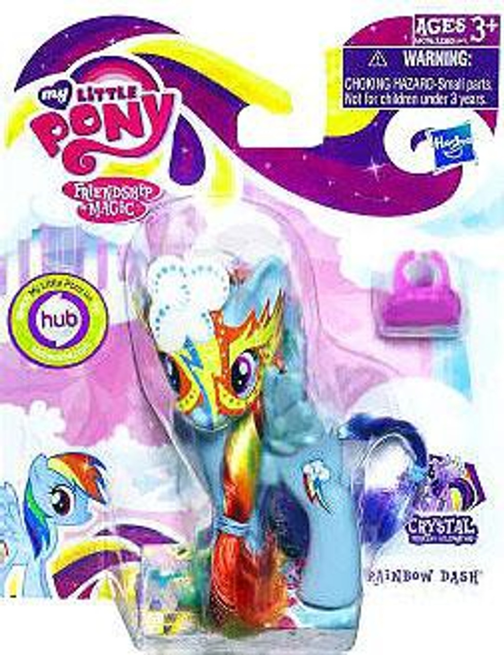 My Little Pony Friendship is Magic Crystal Empire Masquerade Rainbow Dash Figure