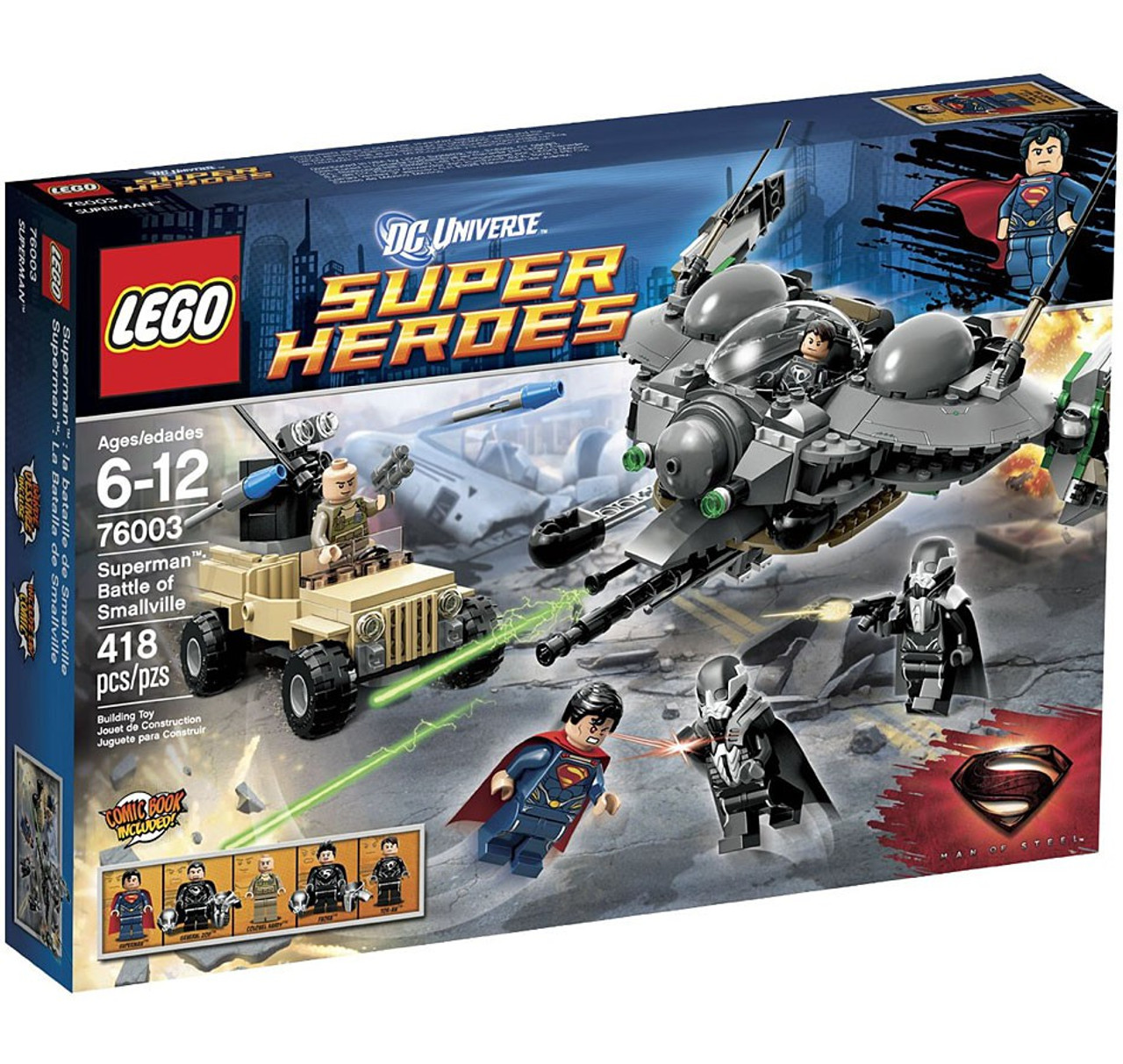 LEGO DC Universe Super Heroes Superman: Battle of Smallville Set #76003