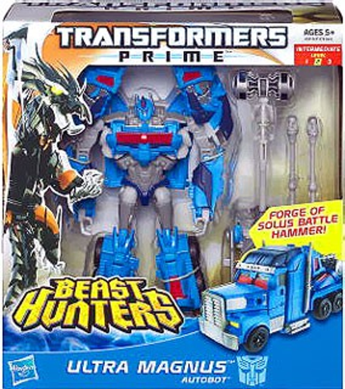 Transformers Prime Beast Hunters Ultra Magnus Voyager Action Figure