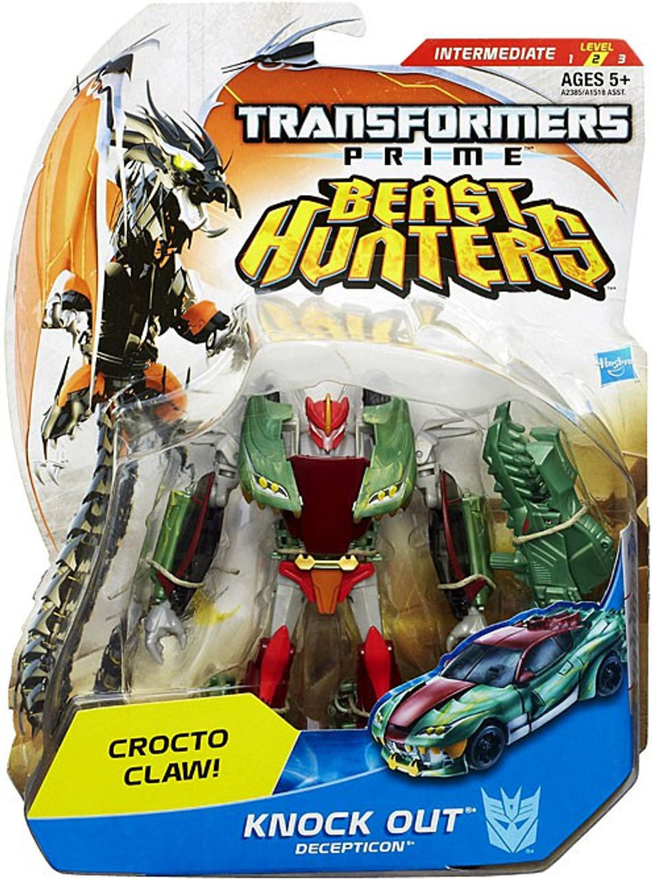 Transformers Prime Beast Hunters Knock Out Deluxe Action Figure