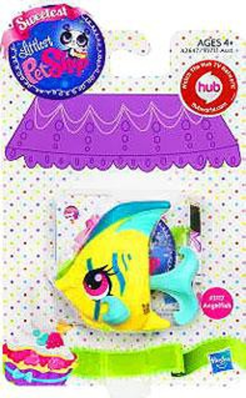 Littlest Pet Shop Sweetest Angelfish Figure #3117