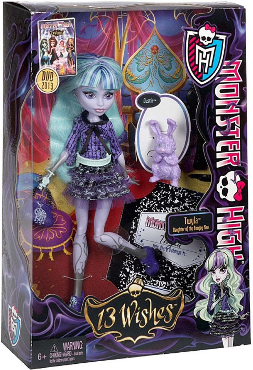 Monster High 13 Wishes Twyla 10.5-Inch Doll