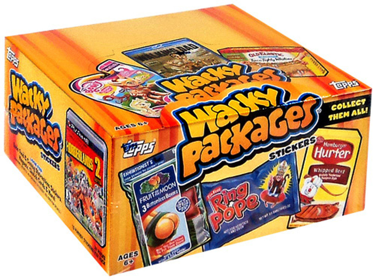 Wacky Packages Series 11 Trading Card Sticker Box