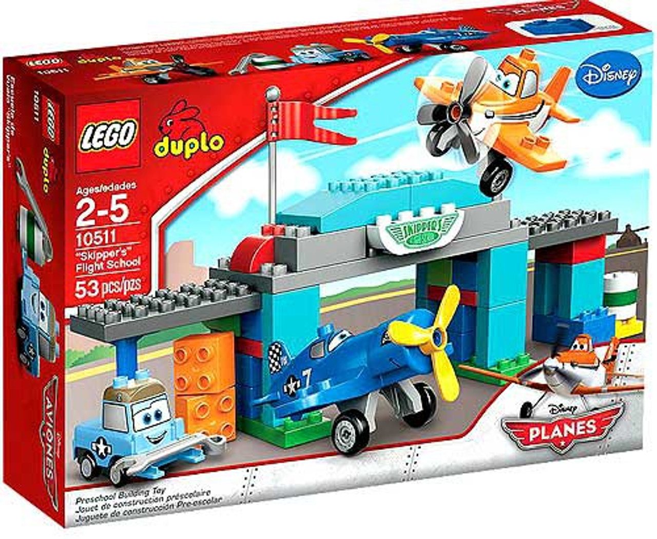 LEGO Duplo Disney Planes Skipper's Flight School Set #10511