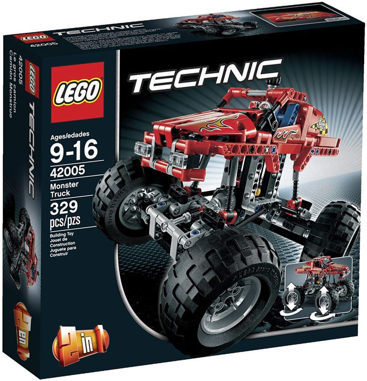 LEGO Technic Monster Truck Set 42005 - ToyWiz