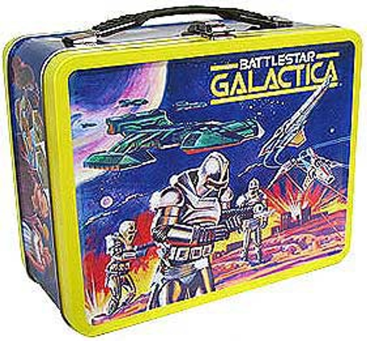 Battlestar Galactica Tin Tote Gift Set Exclusive Figure Set