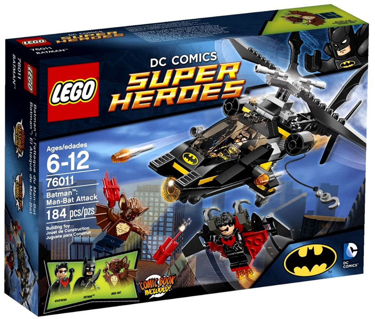 LEGO DC Universe Super Heroes Batman: Man-Bat Attack Set #76011