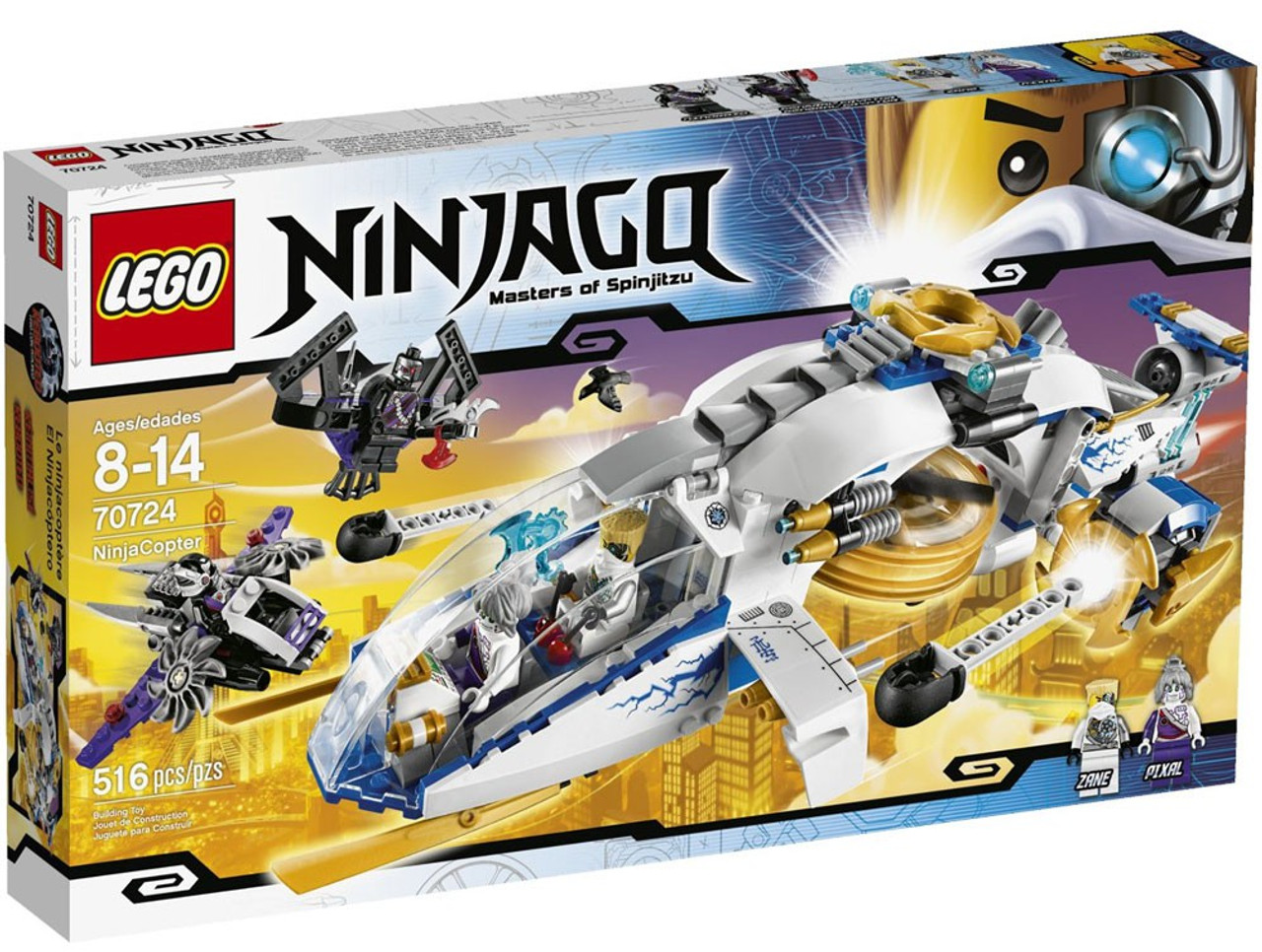 LEGO Ninjago Rebooted Ninja Copter Set #70724