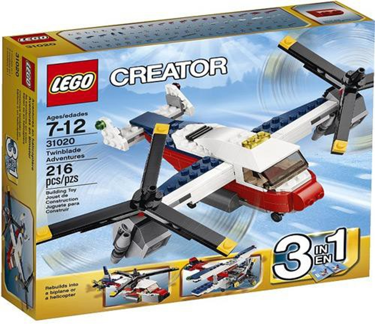 LEGO Creator Twinblade Adventures Set #31020