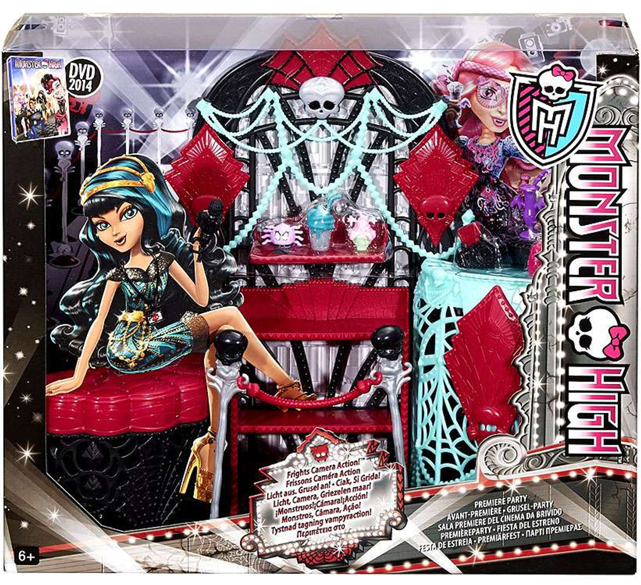 Monster High Frights, Camera, Action Premiere Party 10.5-Inch Doll Playset