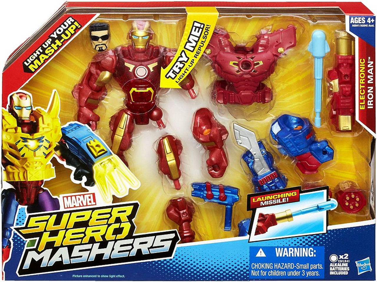 Marvel Super Hero Mashers Iron Man (Electronic) Action Figure