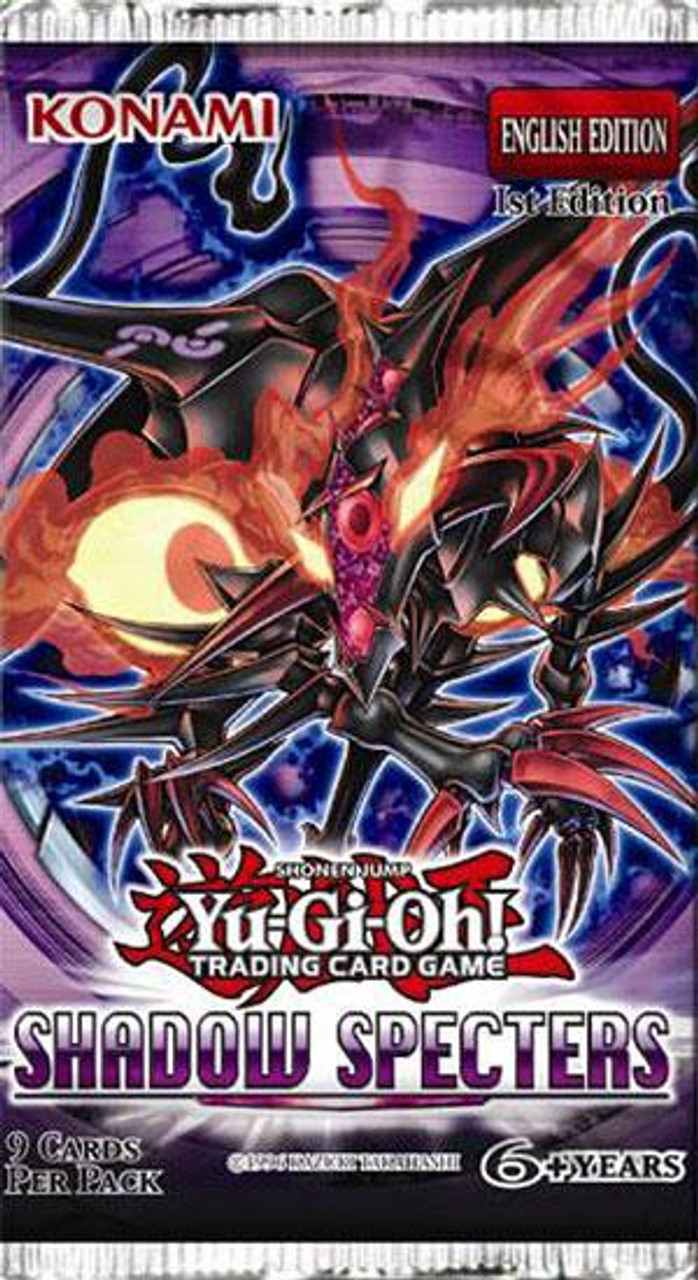 YuGiOh Shadow Specters Booster Pack