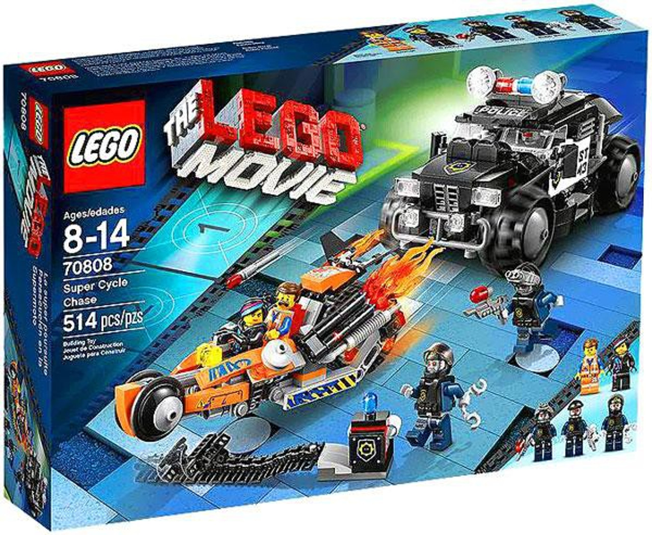 The LEGO Movie Super Cycle Chase Set #70808
