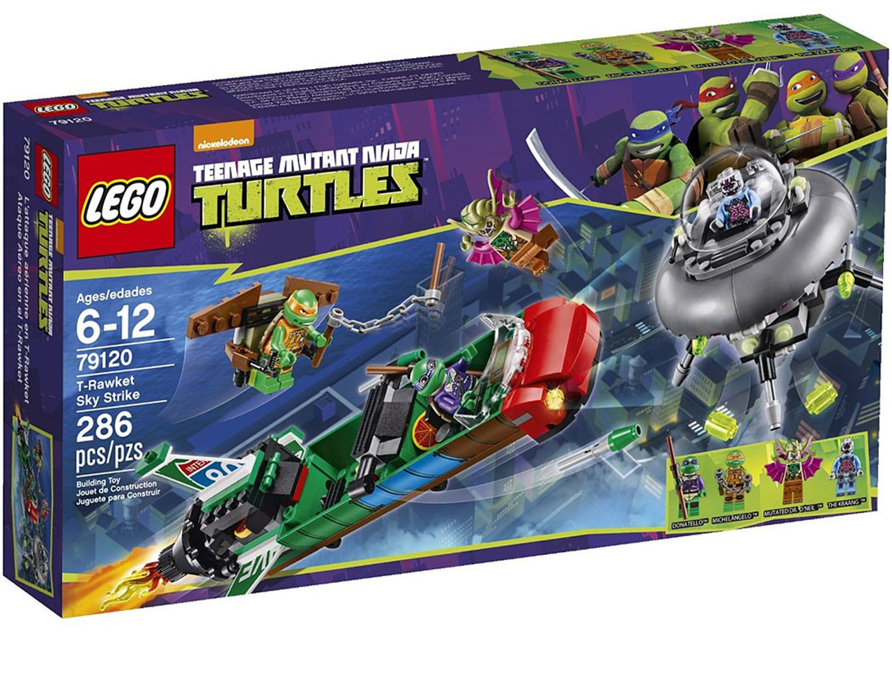 LEGO Teenage Mutant Ninja Turtles T-Rawket Sky Strike Set #79120