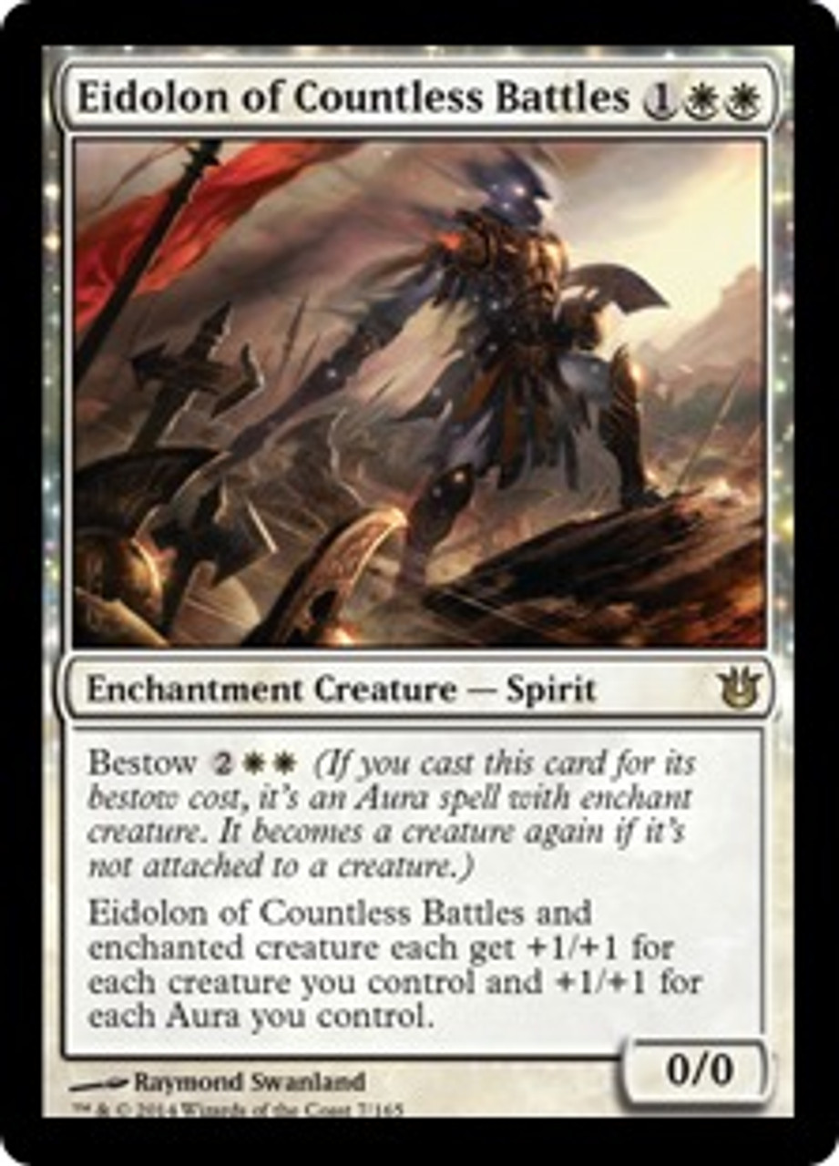 MtG Born of the Gods Rare Eidolon of Countless Battles #7