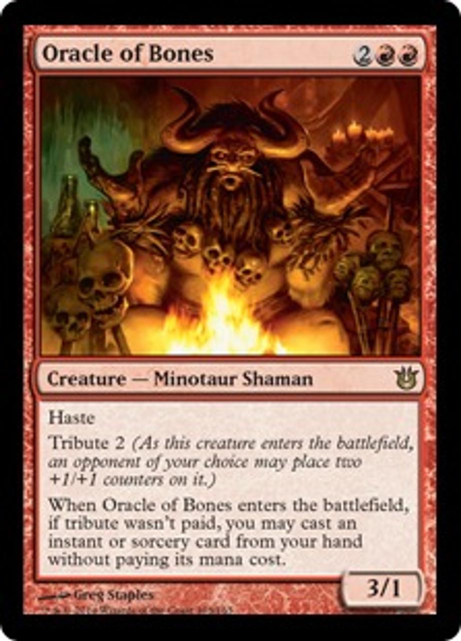 MtG Born of the Gods Rare Oracle of Bones #103